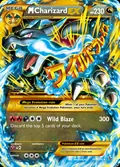 M Charizard-EX, card 108 of the Flashfire set, 2014, illustrated by 5ban Graphics