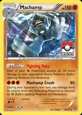 Machamp, card 46 of the Furious Fists set, 2014, illustrated by PLANETA