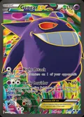 Gengar-EX, card 114 of the Phantom Forces set, 2014, illustrated by Ryo Ueda