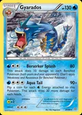 Gyarados, card 20 of the Ancient Origins set, 2015, illustrated by Shin Nagasawa