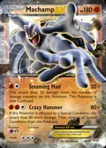 Machamp-EX, card 37 of the Ancient Origins set, 2015, illustrated by Eske Yoshinob