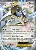 Lugia-EX, card 68 of the Ancient Origins set, 2015, illustrated by Eske Yoshinob