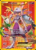 Mewtwo-EX, card 164 of the BREAKthrough set, 2015, illustrated by Mitsuhiro Arita