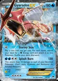 Gyarados-EX, card 26 of the BREAKpoint set, 2016, illustrated by Eske Yoshinob