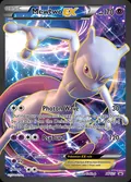 Mewtwo-EX, card XY125 of the XY Black Star Promos set, 2013, illustrated by Eske Yoshinob